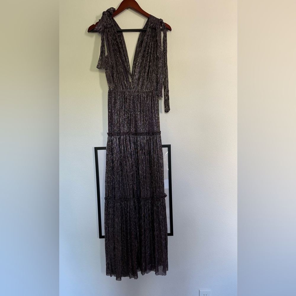 Sabina Musayev Purple Maxi Dress